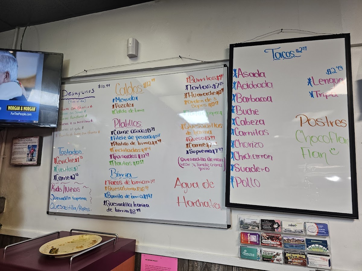 Taqueria Ameca (Jalisco) Menu - Image 2